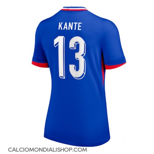 Maglie da calcio Francia Kante #13 Prima Maglia Femminile Europei 2024 Manica Corta